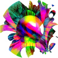 an image of a colorful ball